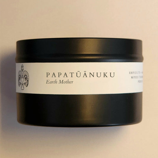 Papatūānuku (Earth Mother) 8oz Crystal Candle