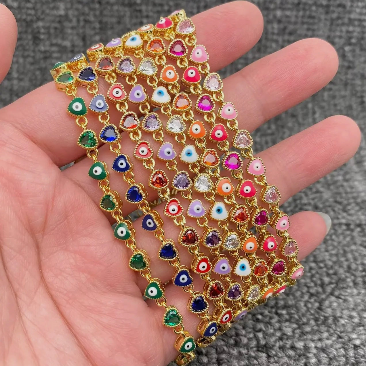 Navy Evil eye Bracelet