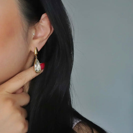 Teardrop Statement Earrings