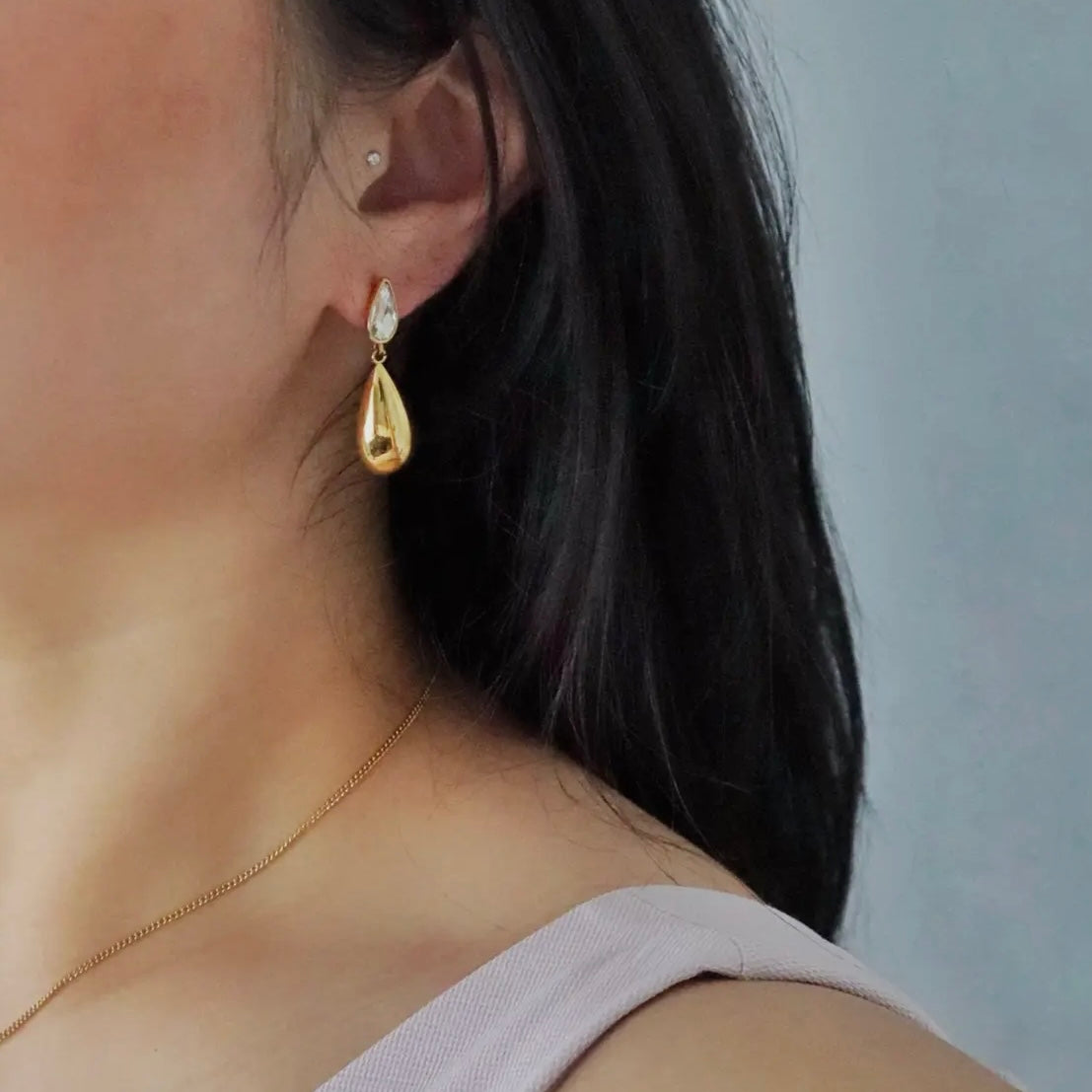 Teardrop Statement Earrings