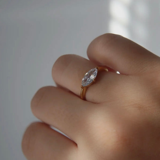 Eye Marquise Ring