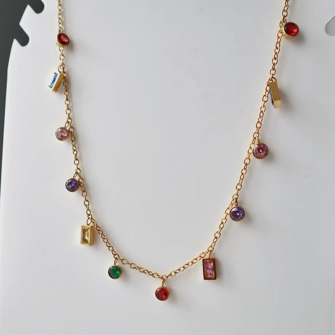 Multi - Gemstone Necklace