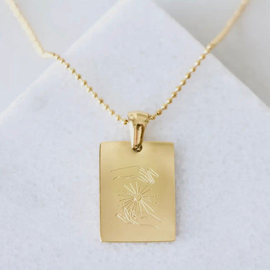 Celestial Stamp Necklace