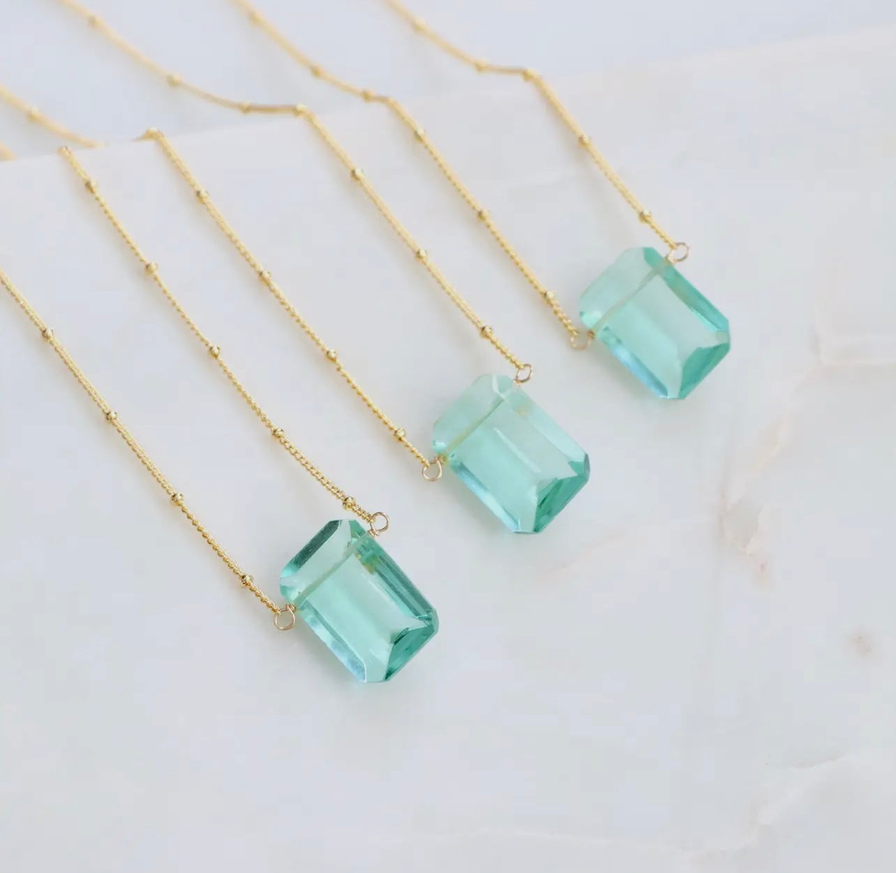 Aquamarine Necklace