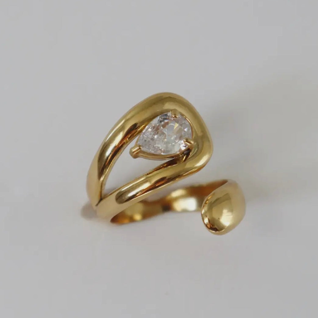 Divine femininity Wrap Ring