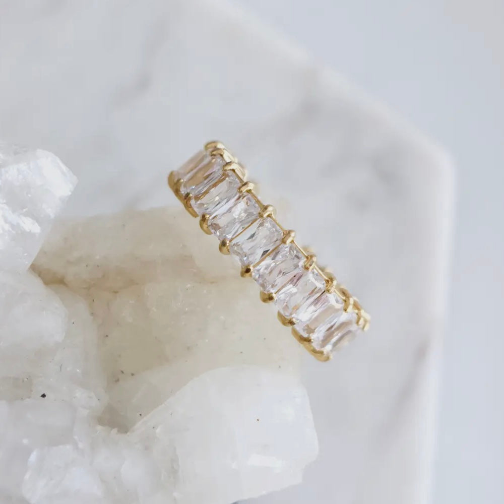 Emerald Cut Baguette Band