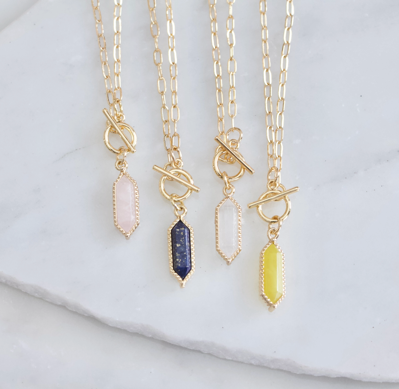 Korean Jade Toggle Necklace