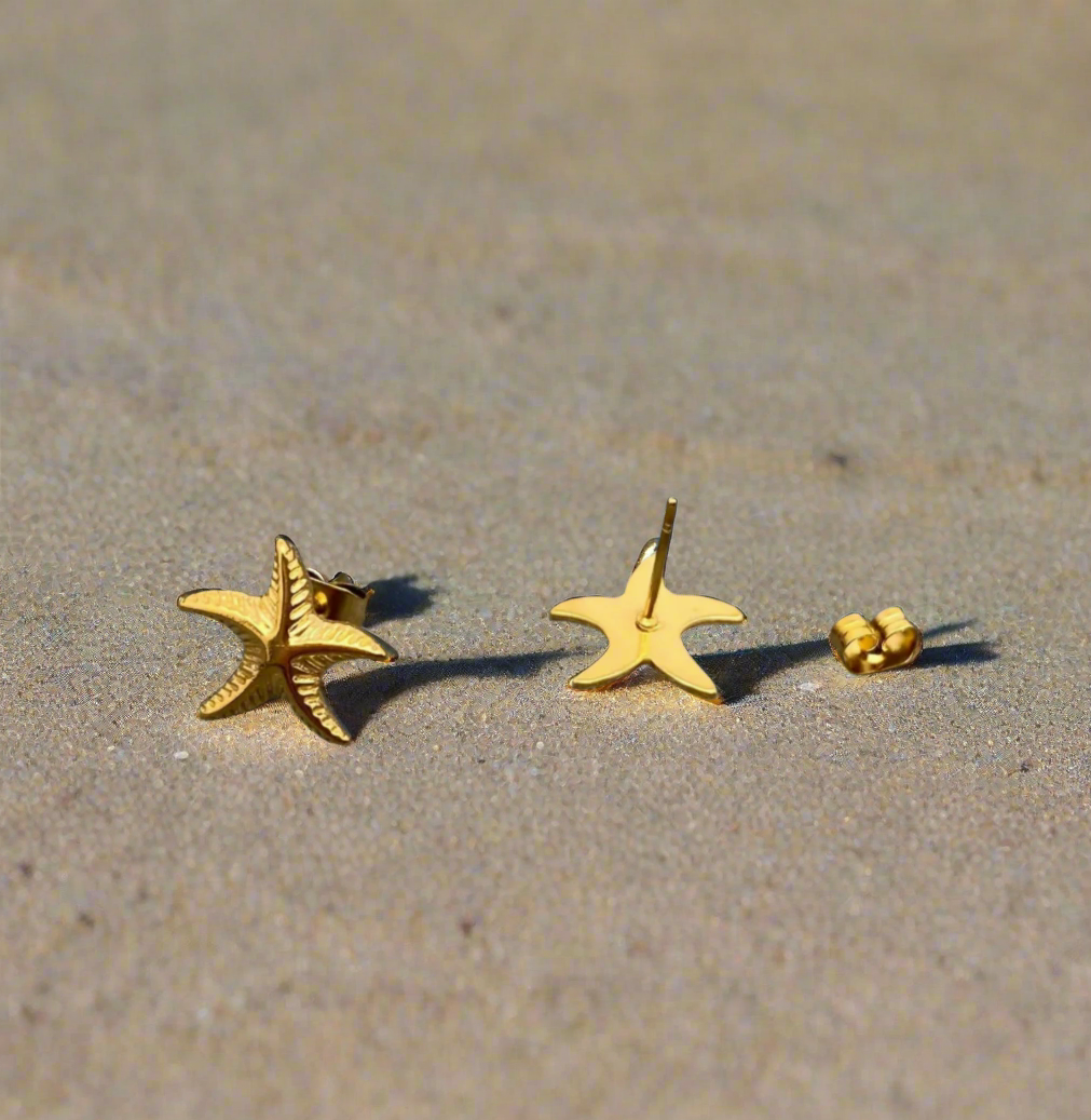 Starfish Stud Earrings