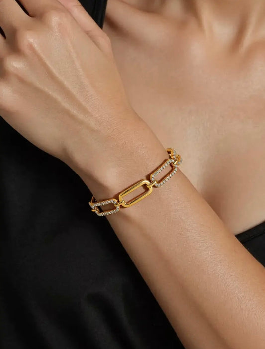 Paved Path Link Bracelet