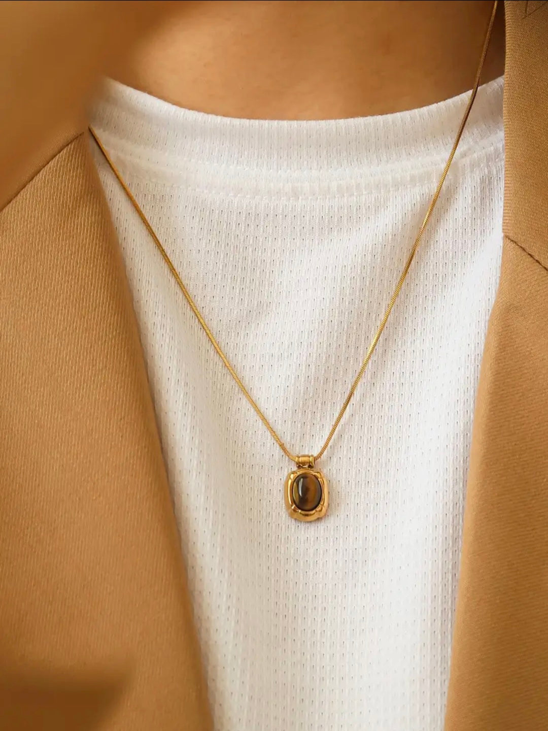 Golden Gaze Necklace