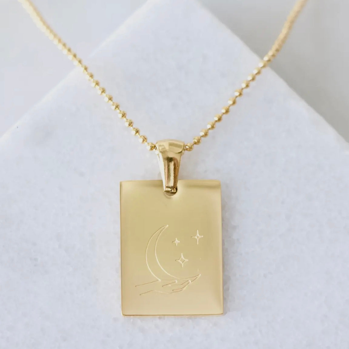 Celestial Stamp Necklace