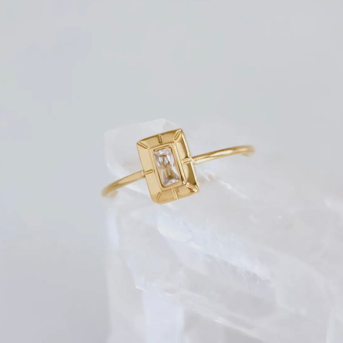 Art Deco Ring - Square