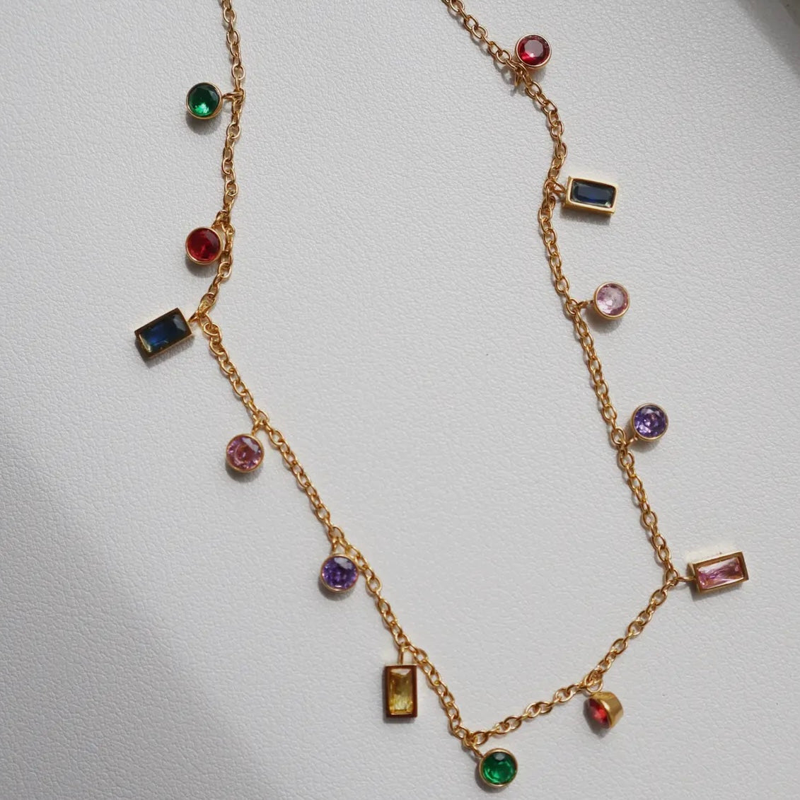 Multi - Gemstone Necklace