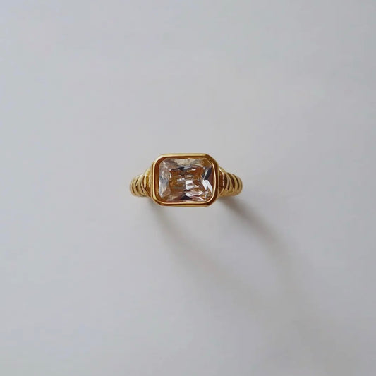 Deco Radiance Ring
