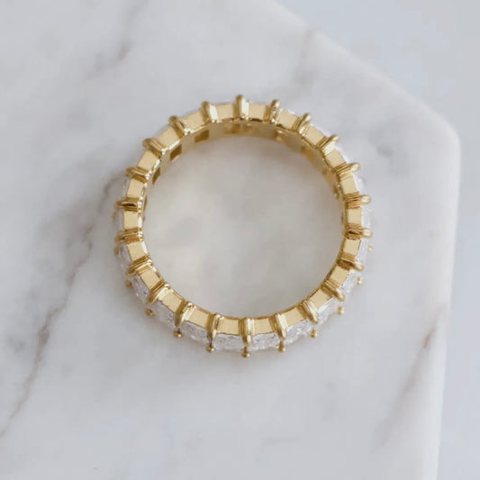 Emerald Cut Baguette Band