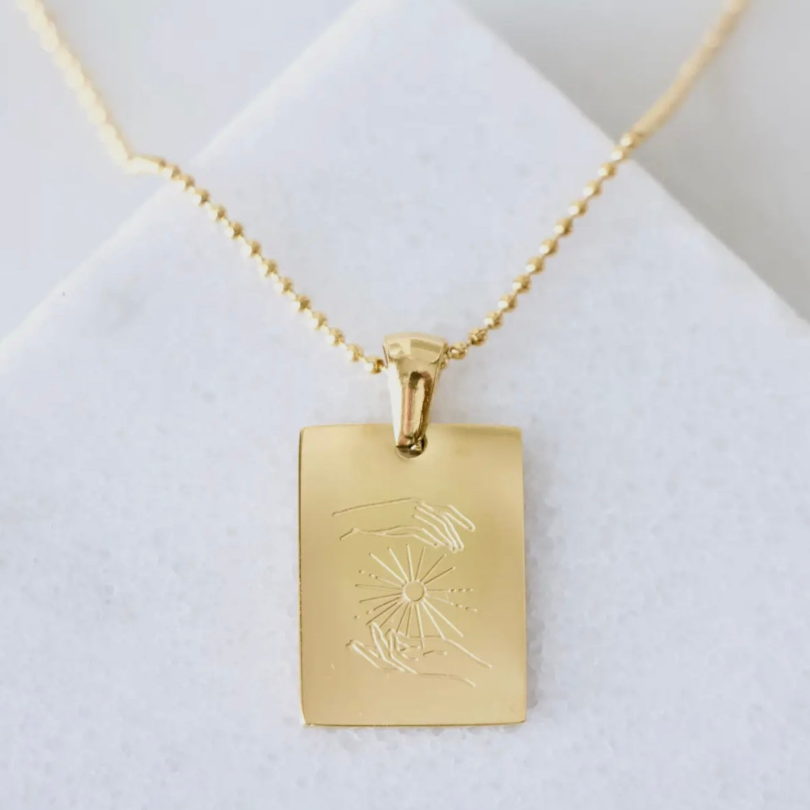 Celestial Stamp Necklace