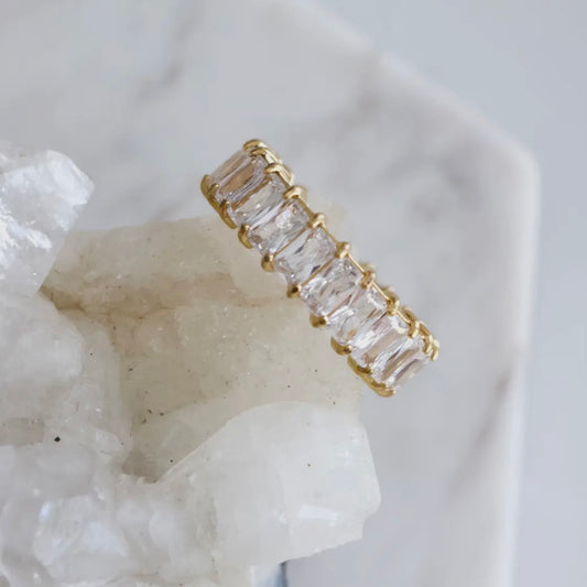 Emerald Cut Baguette Band