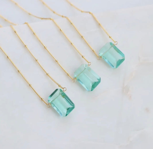 Aquamarine Necklace