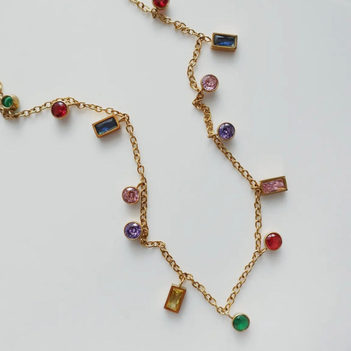 Multi - Gemstone Necklace