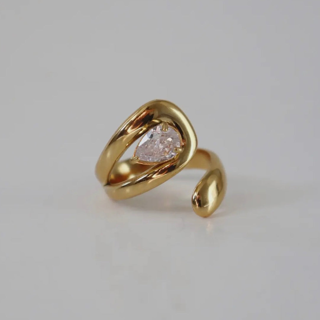 Divine femininity Wrap Ring