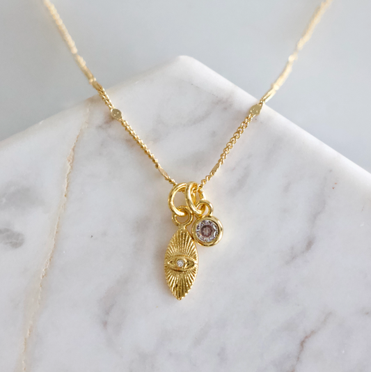 Evil Eye Charm Necklace