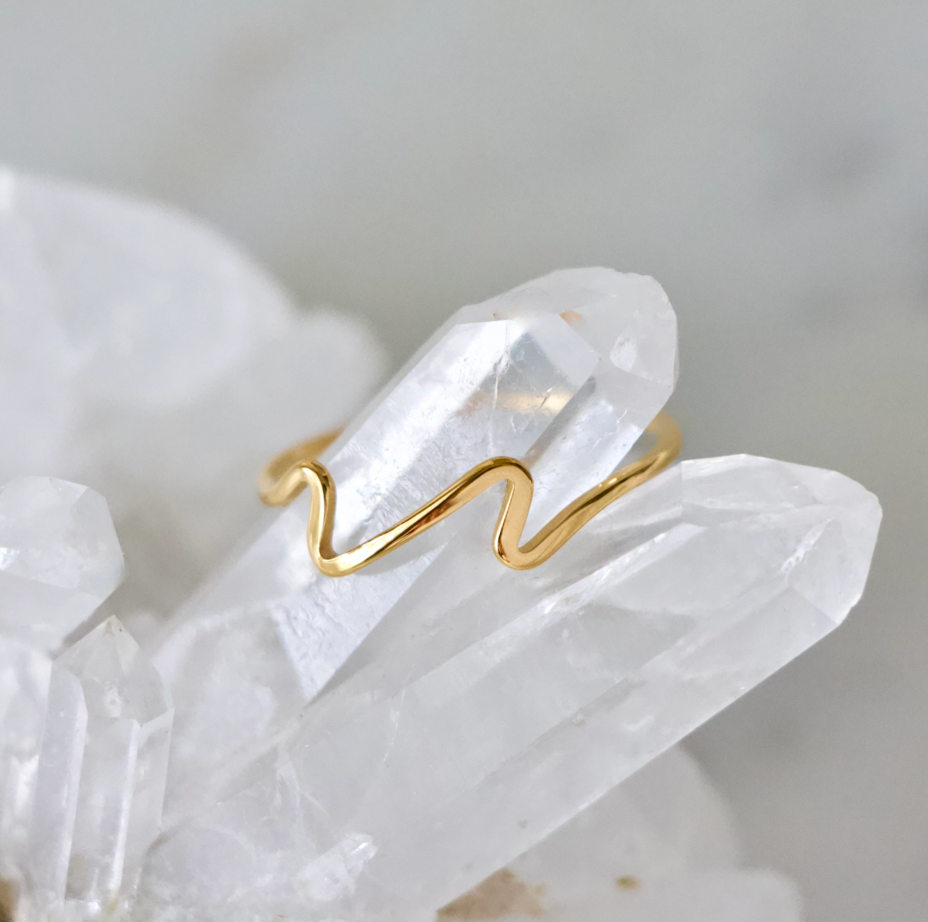 Wave Stack Ring