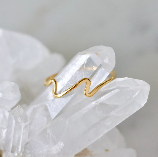 Wave Stack Ring