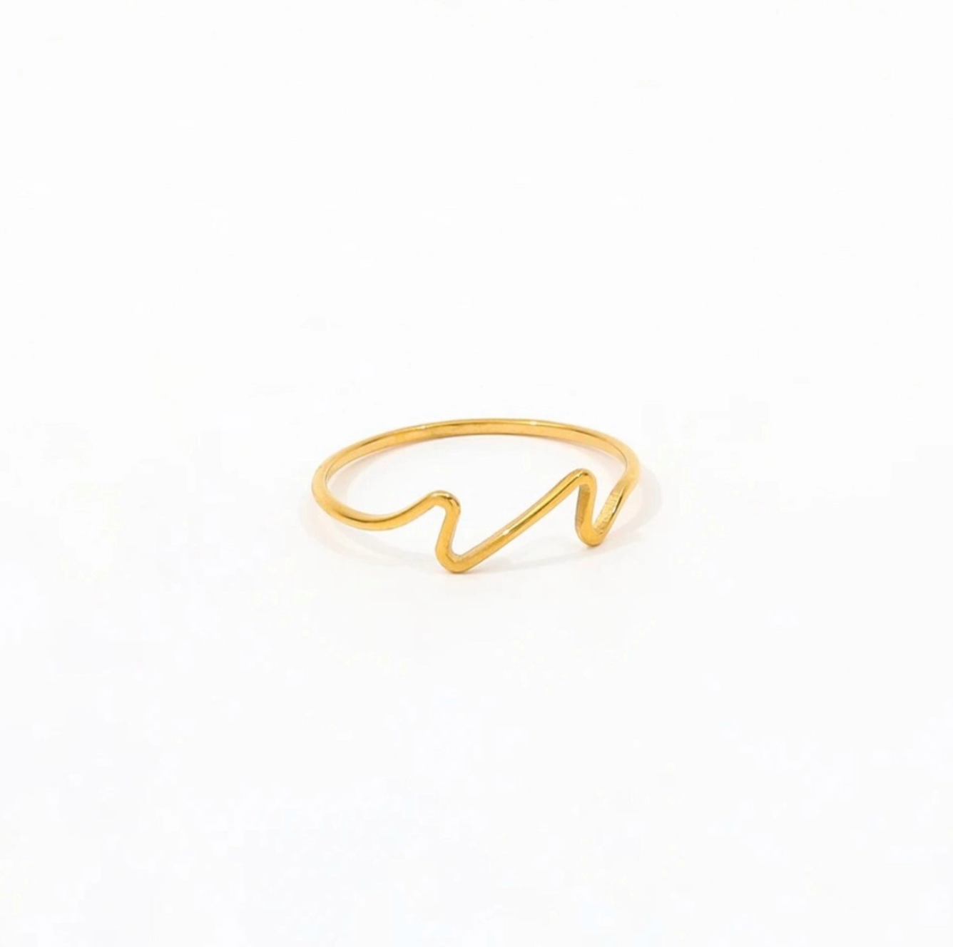 Wave Stack Ring