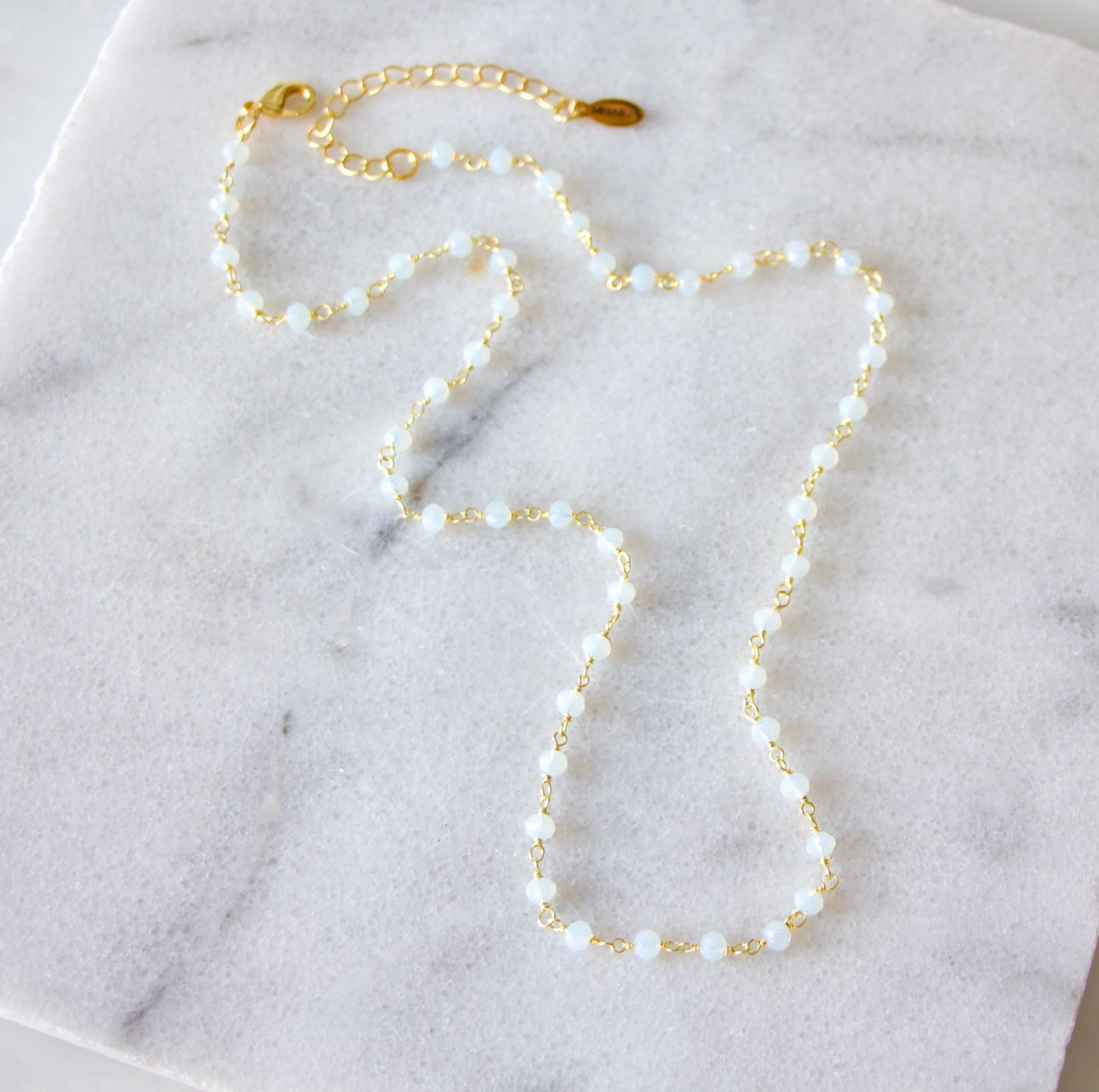 Opalite Beaded Necklace