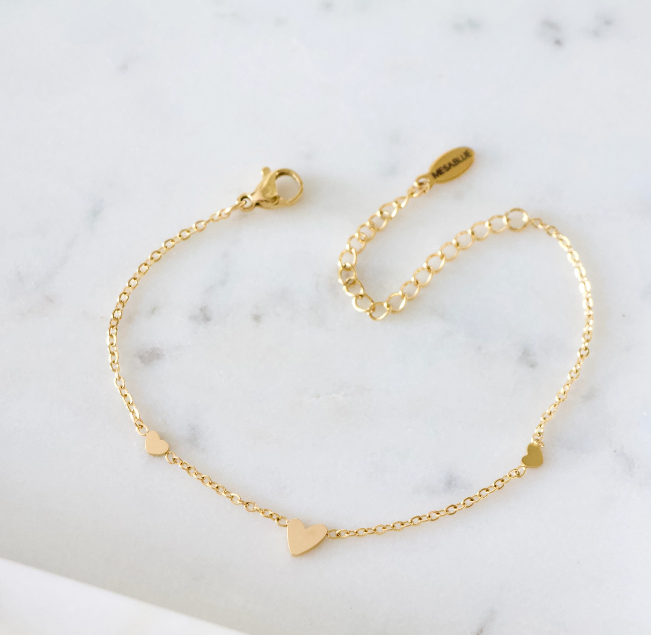 Triple Heart Bracelet