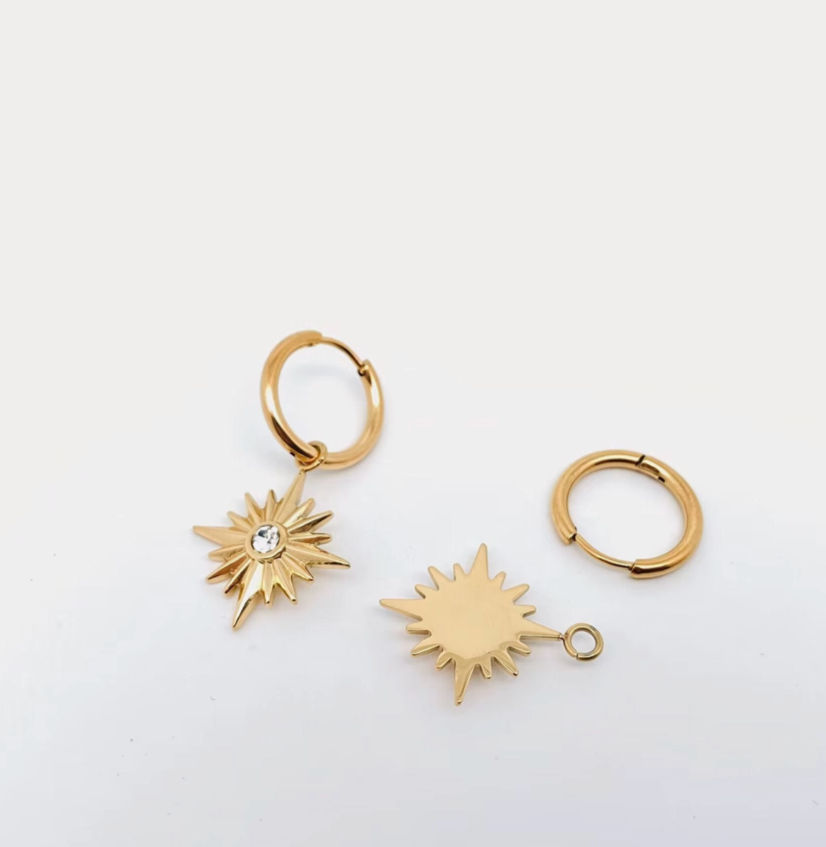 Little Star Huggie Earrings