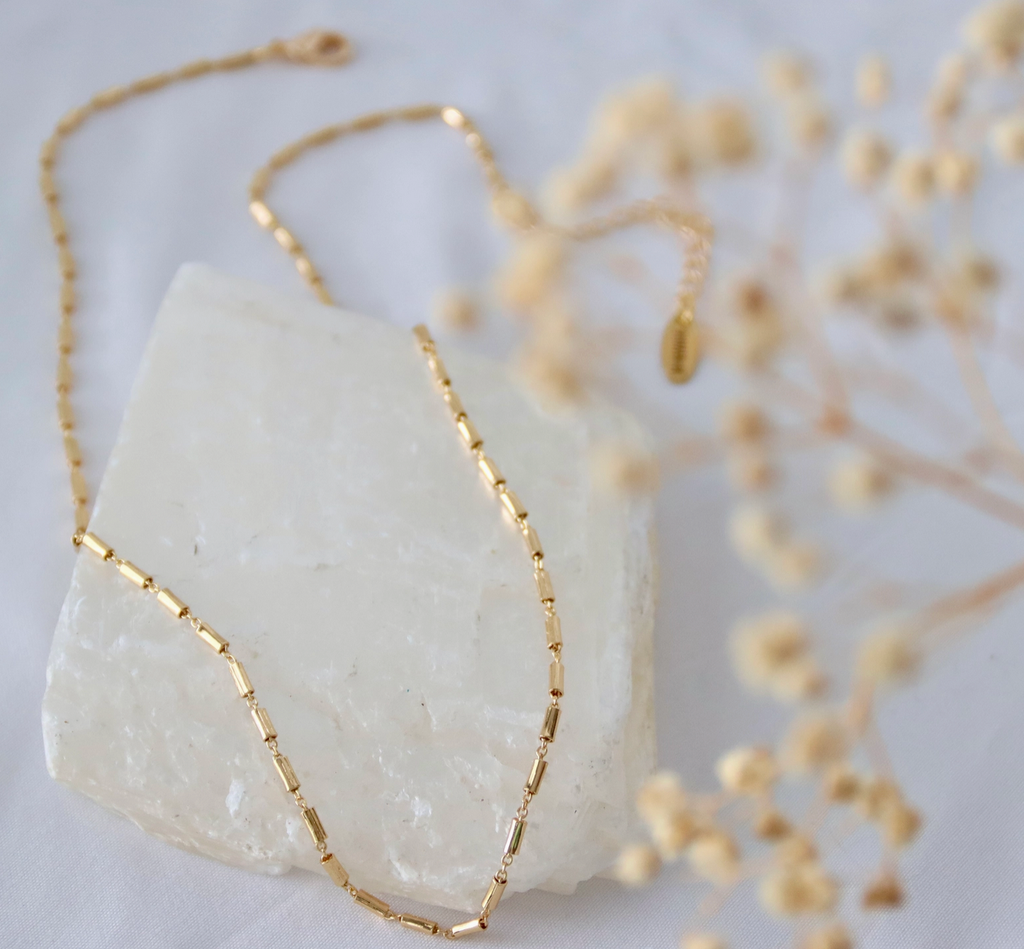 Tube Chain Choker Necklace