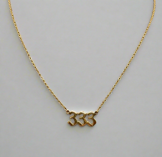 333 - Angel Number Necklace