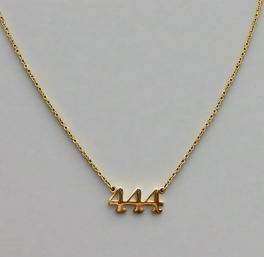 444 - Angel Number Necklace