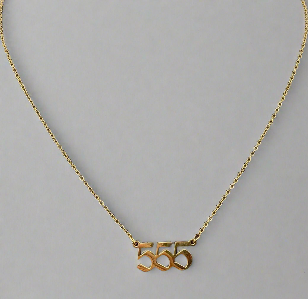 555 - Angel Number Necklace