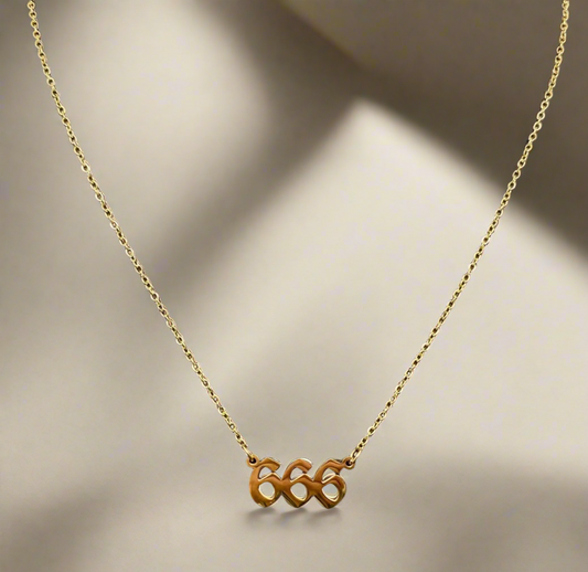 666 - Angel Number Necklace