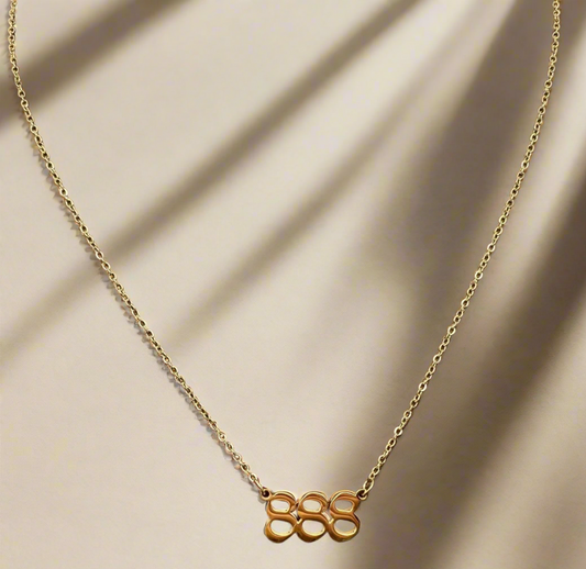 888 - Angel Number Necklace