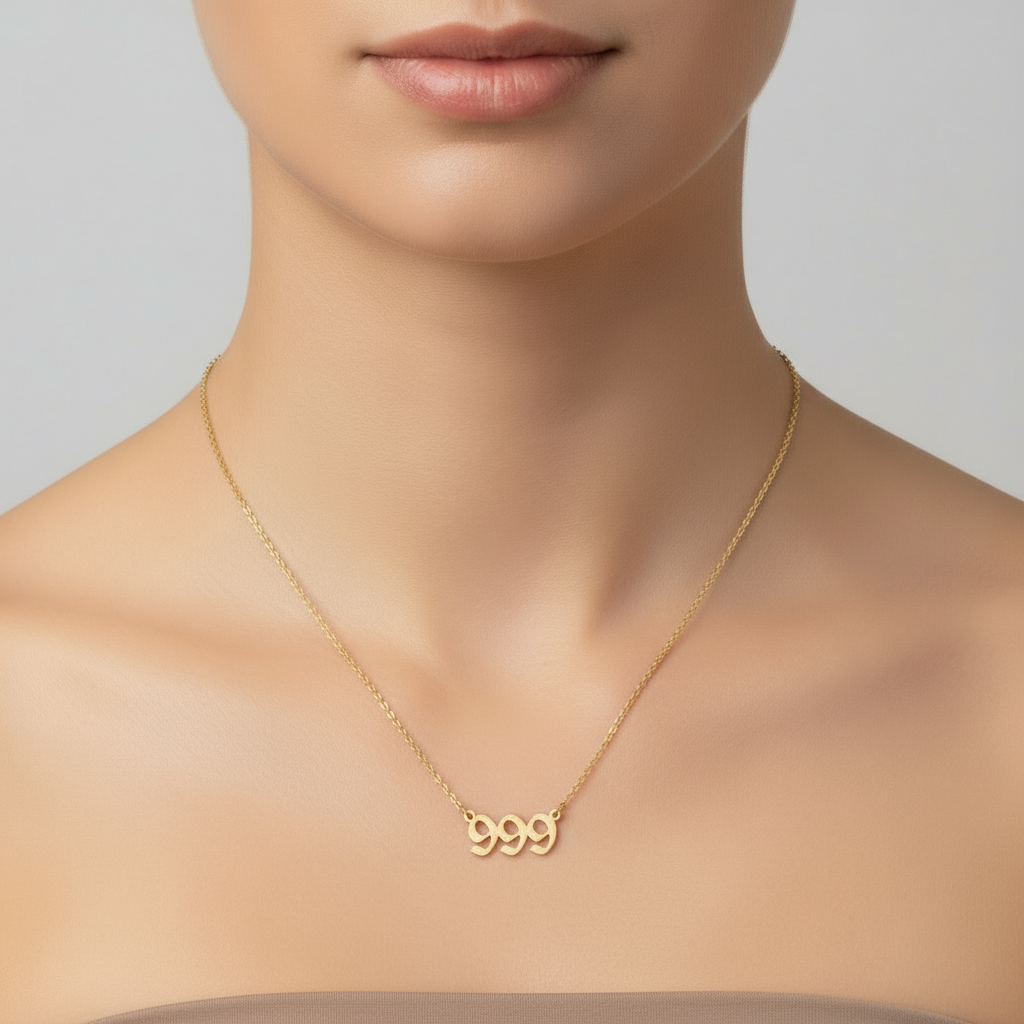 999 - Angel Number Necklace