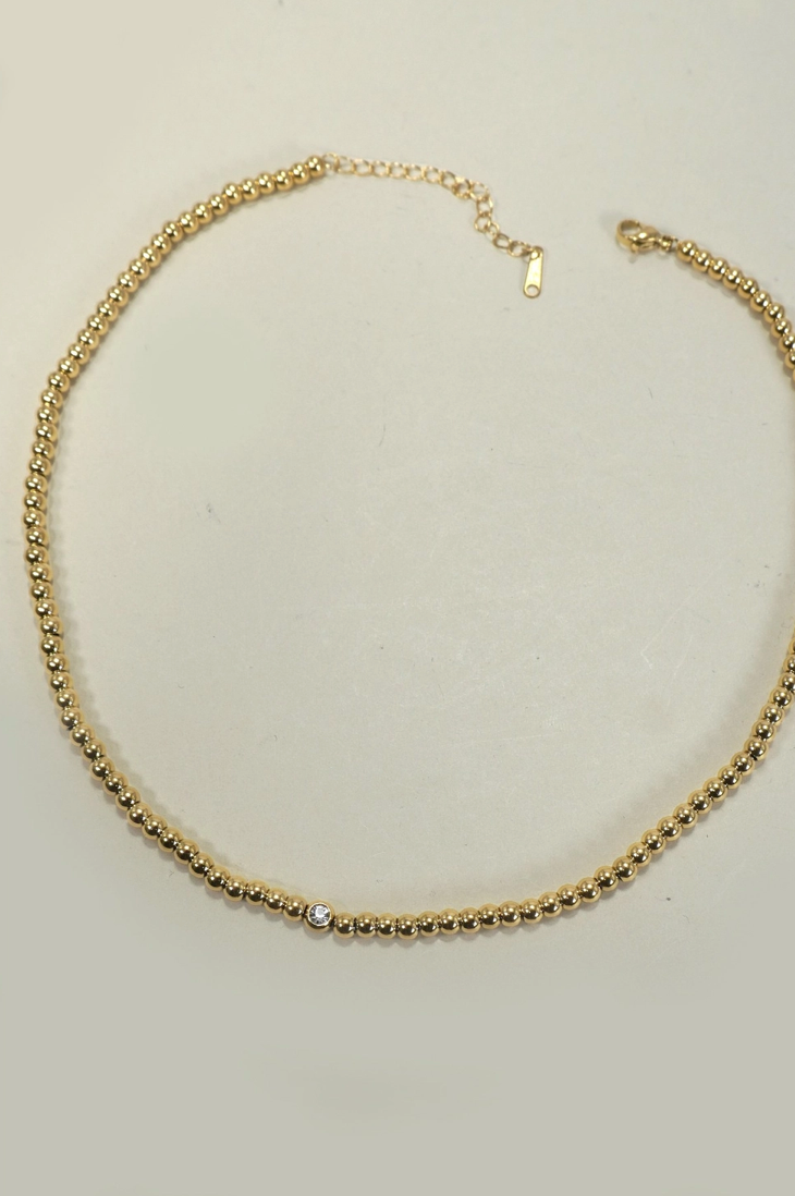 Beaded Choker Necklace