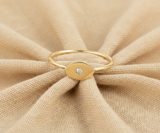 Evil Eye Stacking Ring