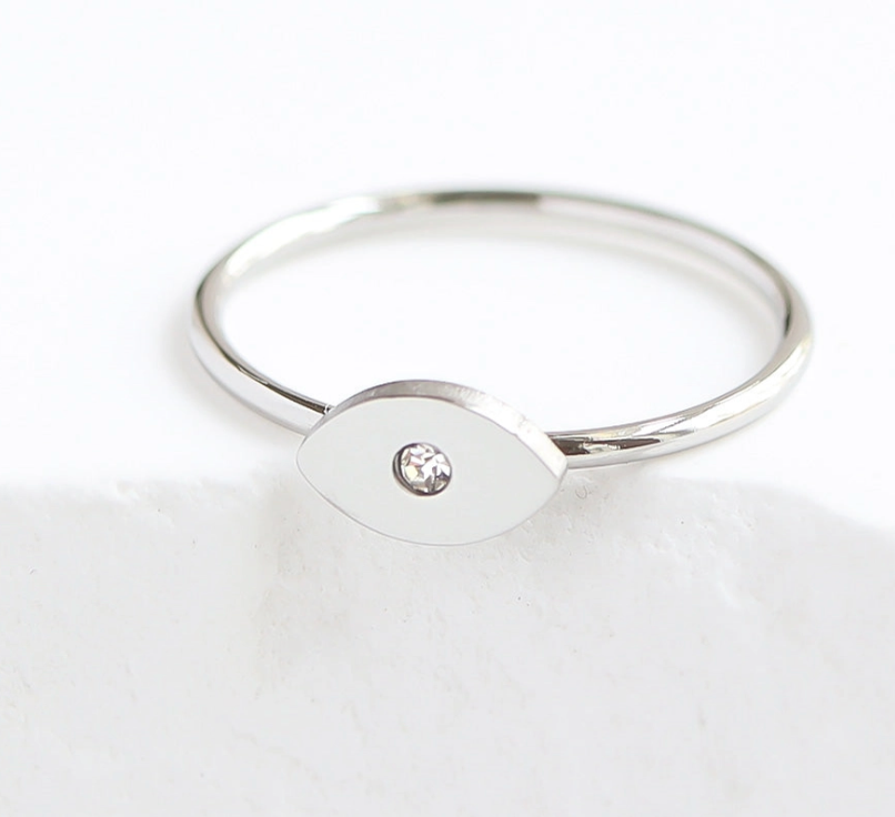 Evil Eye Stacking Ring