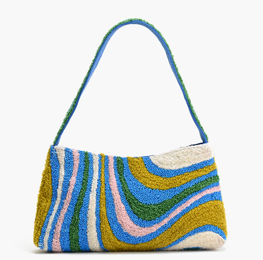 Ocean Wave Shoulder Bag
