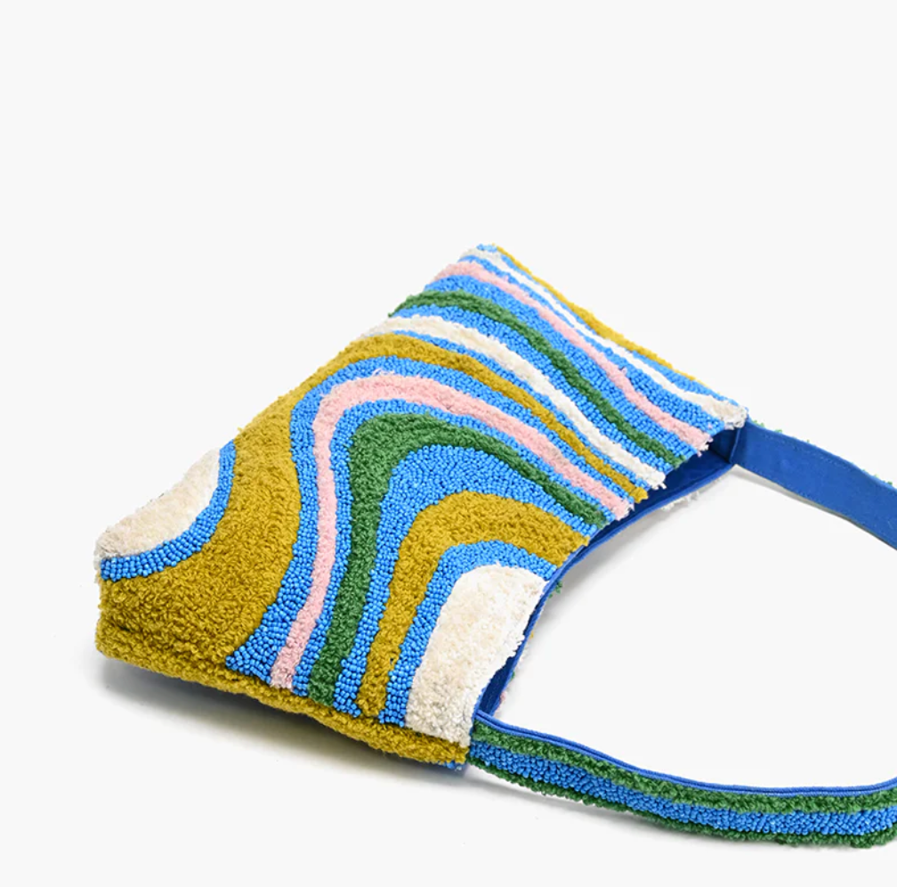 Ocean Wave Shoulder Bag