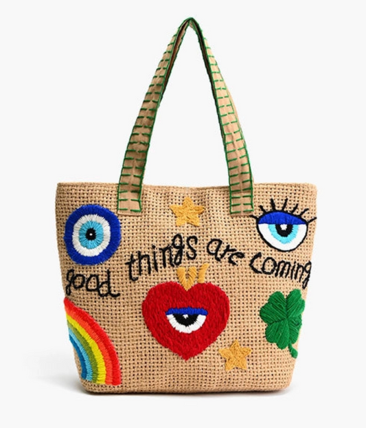 Good Things Are Coming Tote Bag