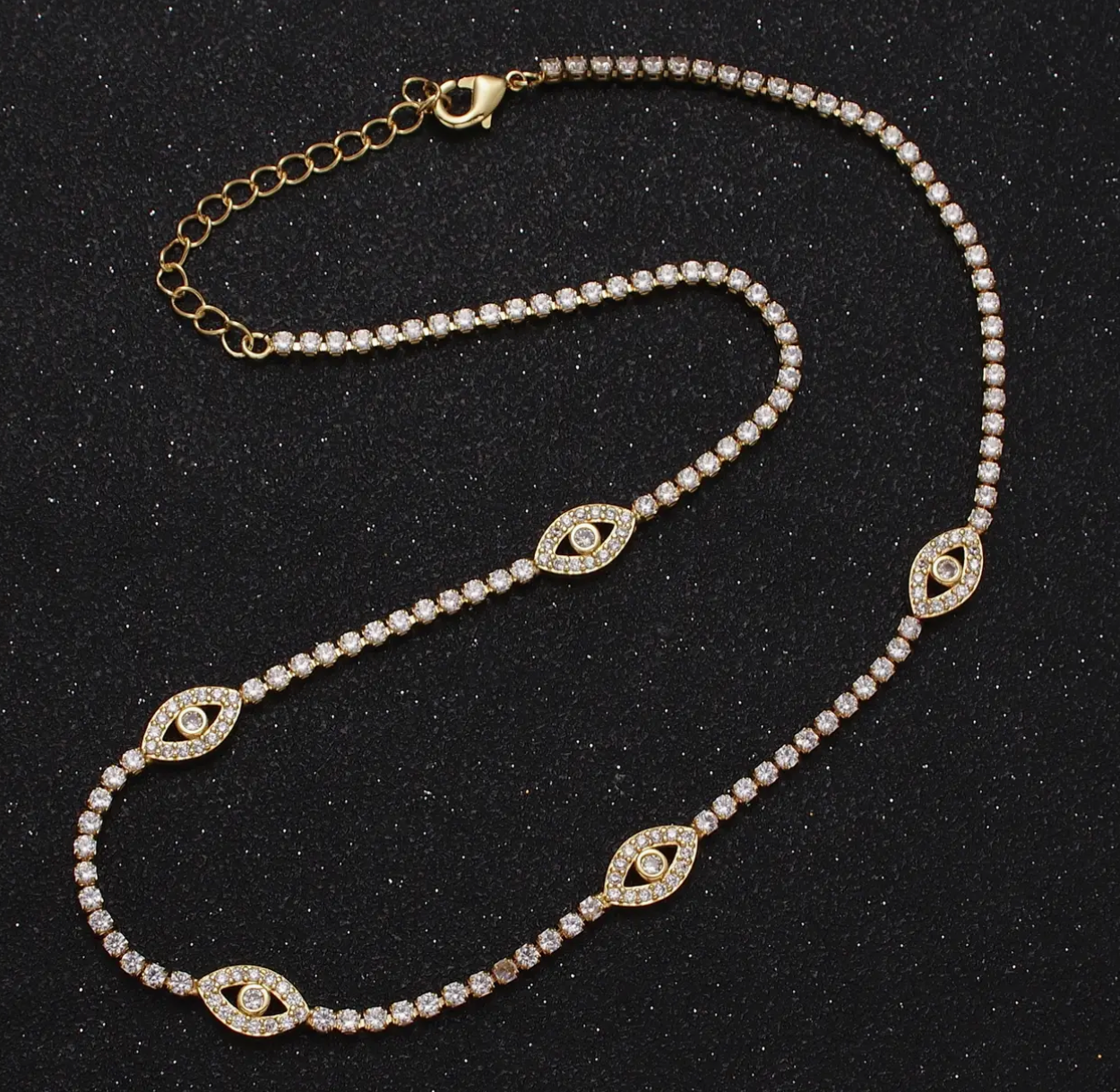 Evil Eye Tennis Chocker