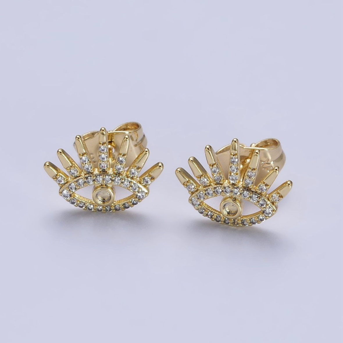 Evil Eye Stud Earrings