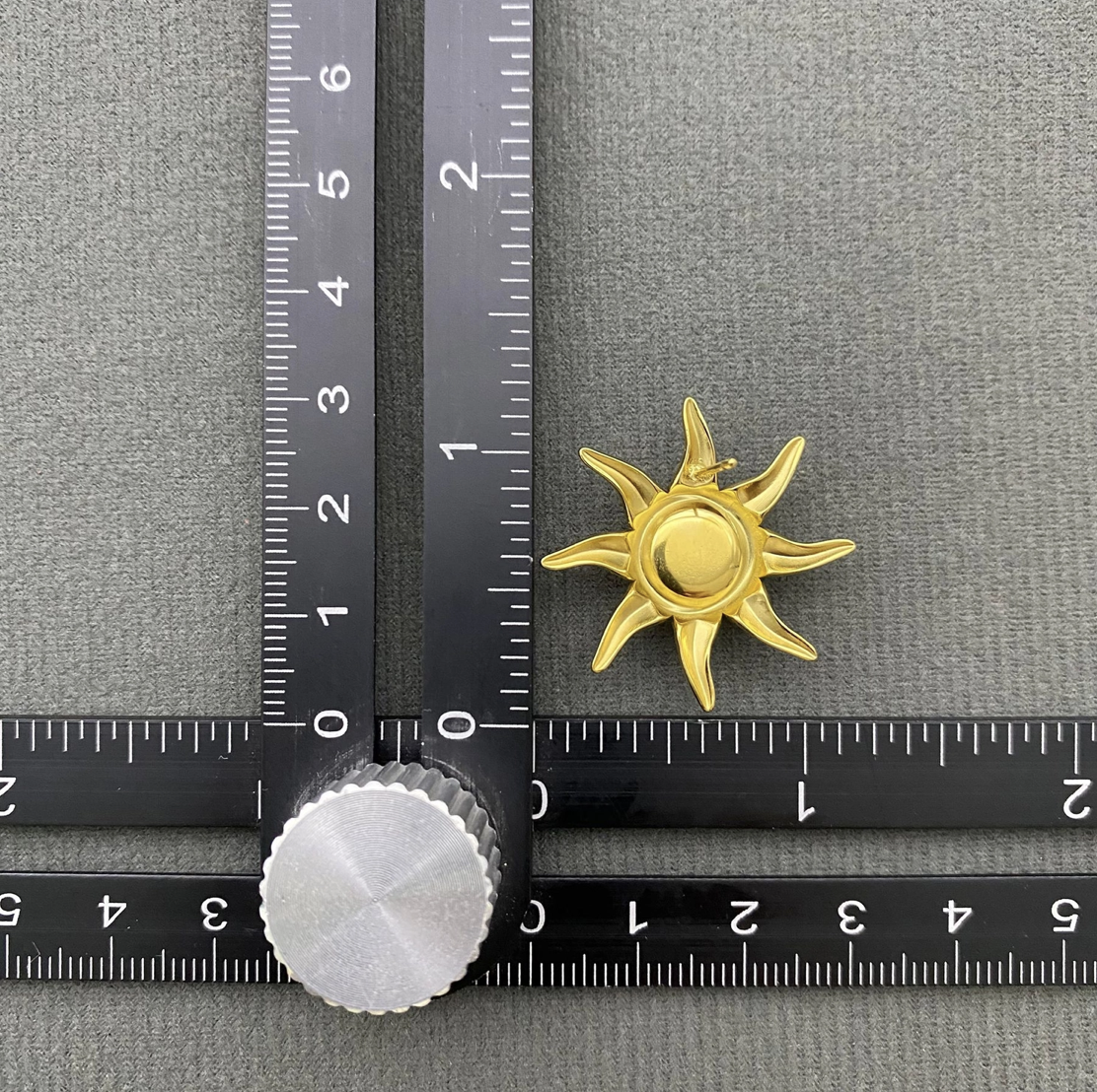 Opal Sun Stud Earring