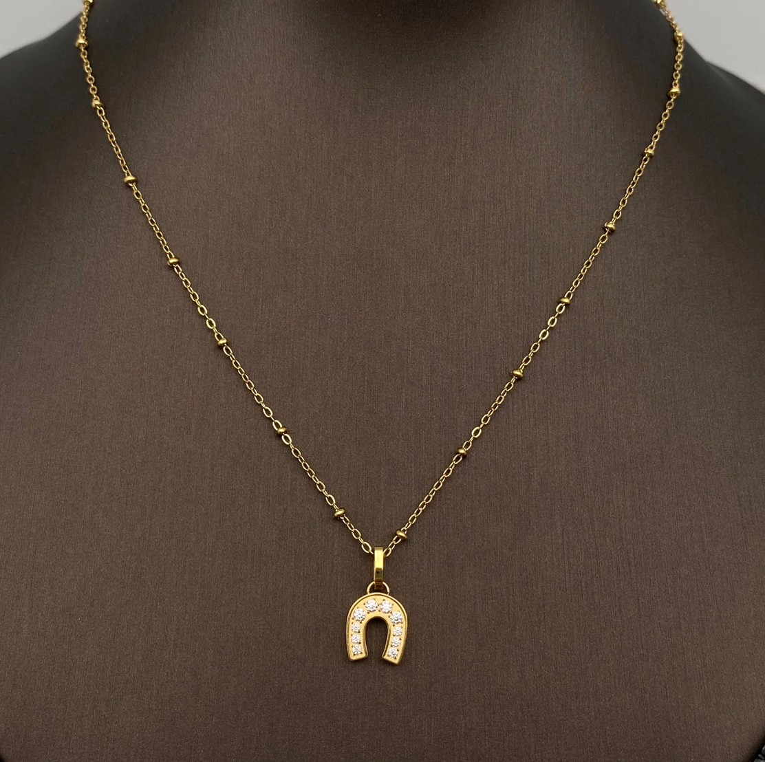 Lucky Horseshoe Necklace