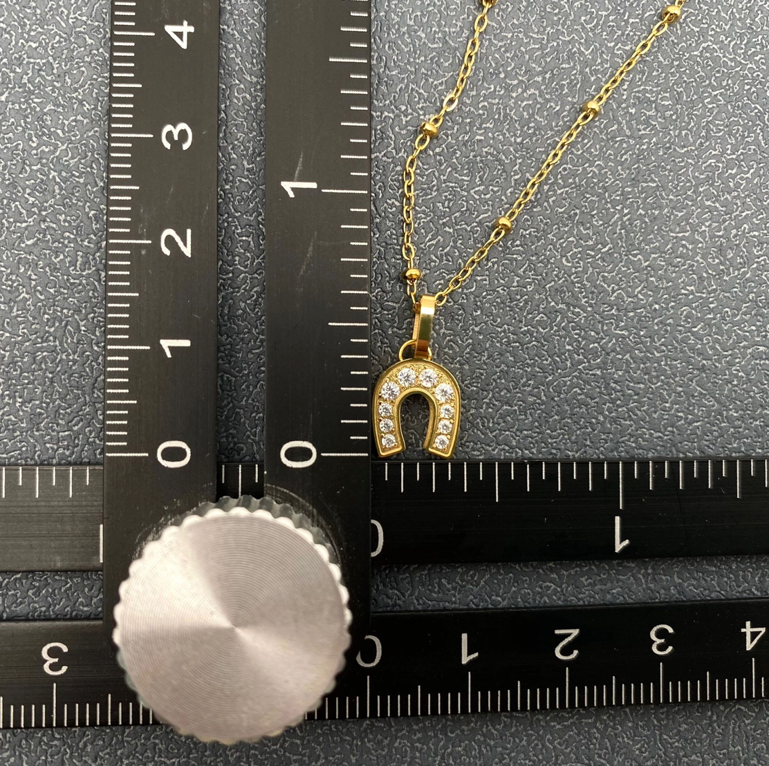 Lucky Horseshoe Necklace