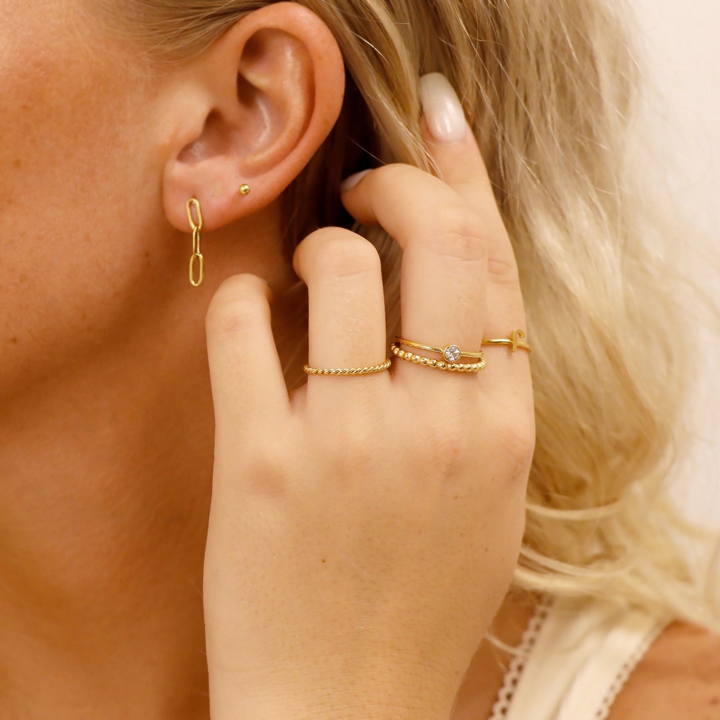 November Topaz Birthstone Ring